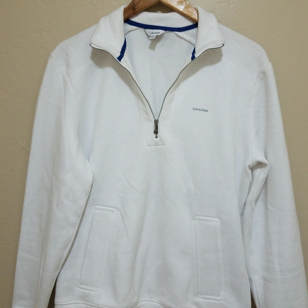 Calvin Klein white sweater
