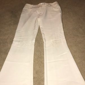 Charlotte Russe Size 5 white dress pants