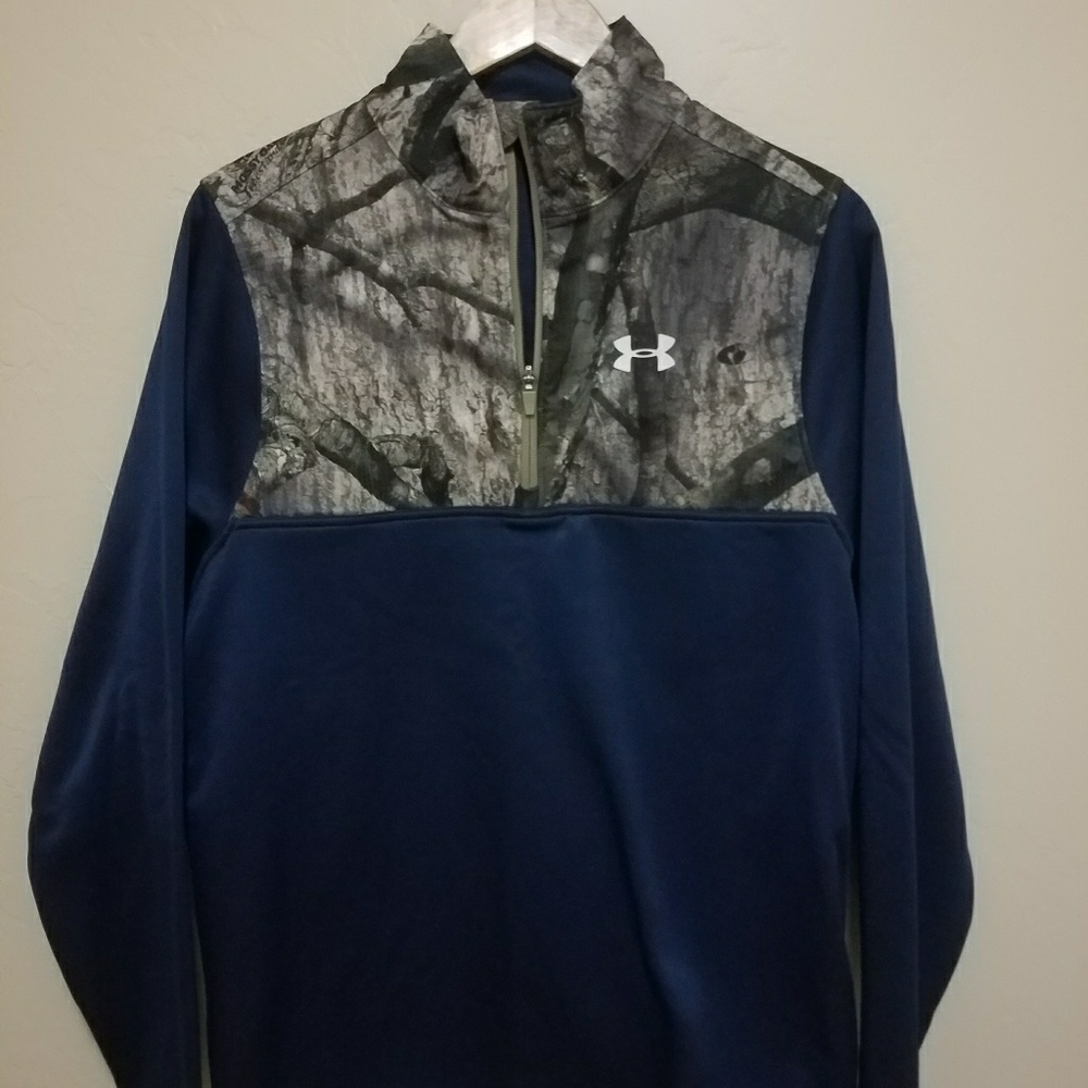 Under armour blue sweater