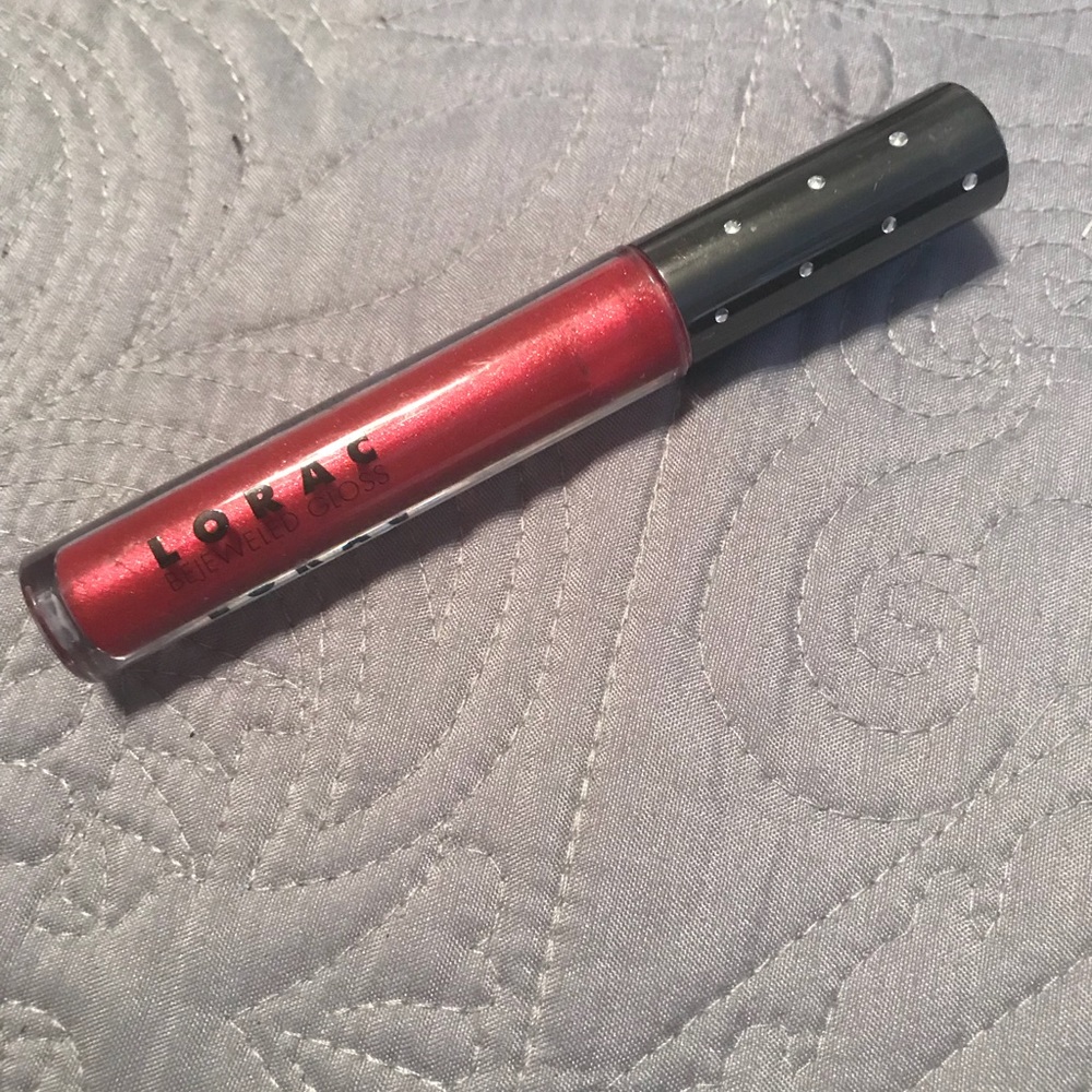 Lorac ruby red lip gloss