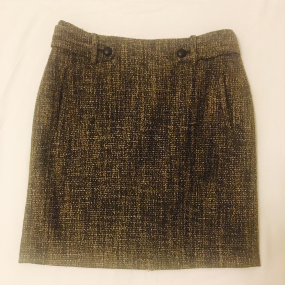Banana Republic Wool Pencil Skirt
