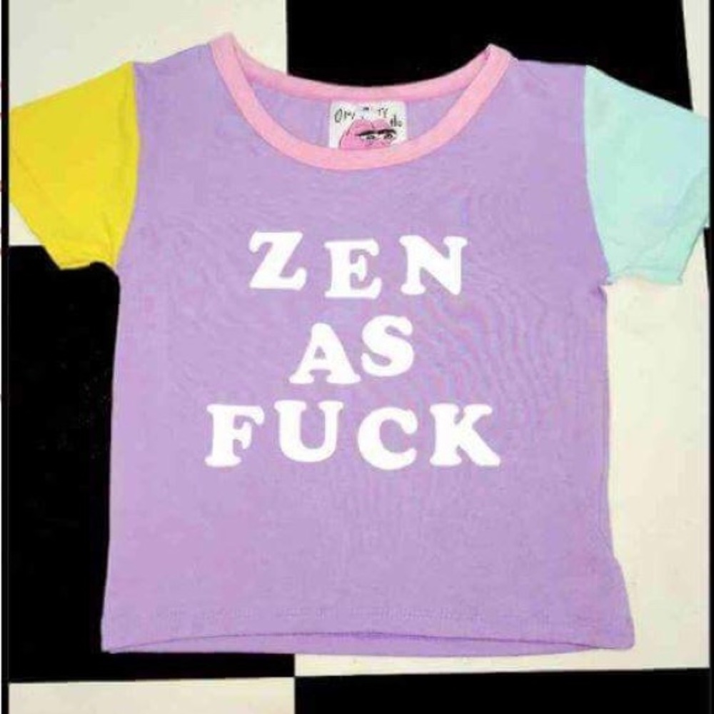 Zen As Fuck Ringer Tee O-Mighty from Singapore