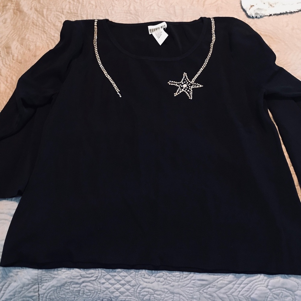 Bobbie bee rhinestone sweater