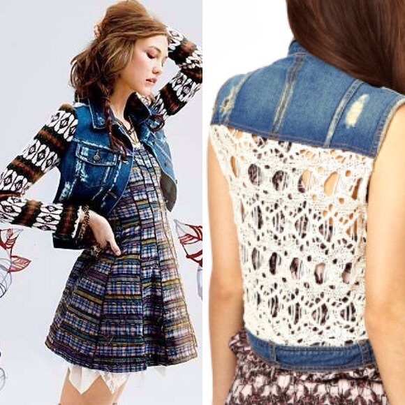 Free People Denim Vest - Picture 2 of 5