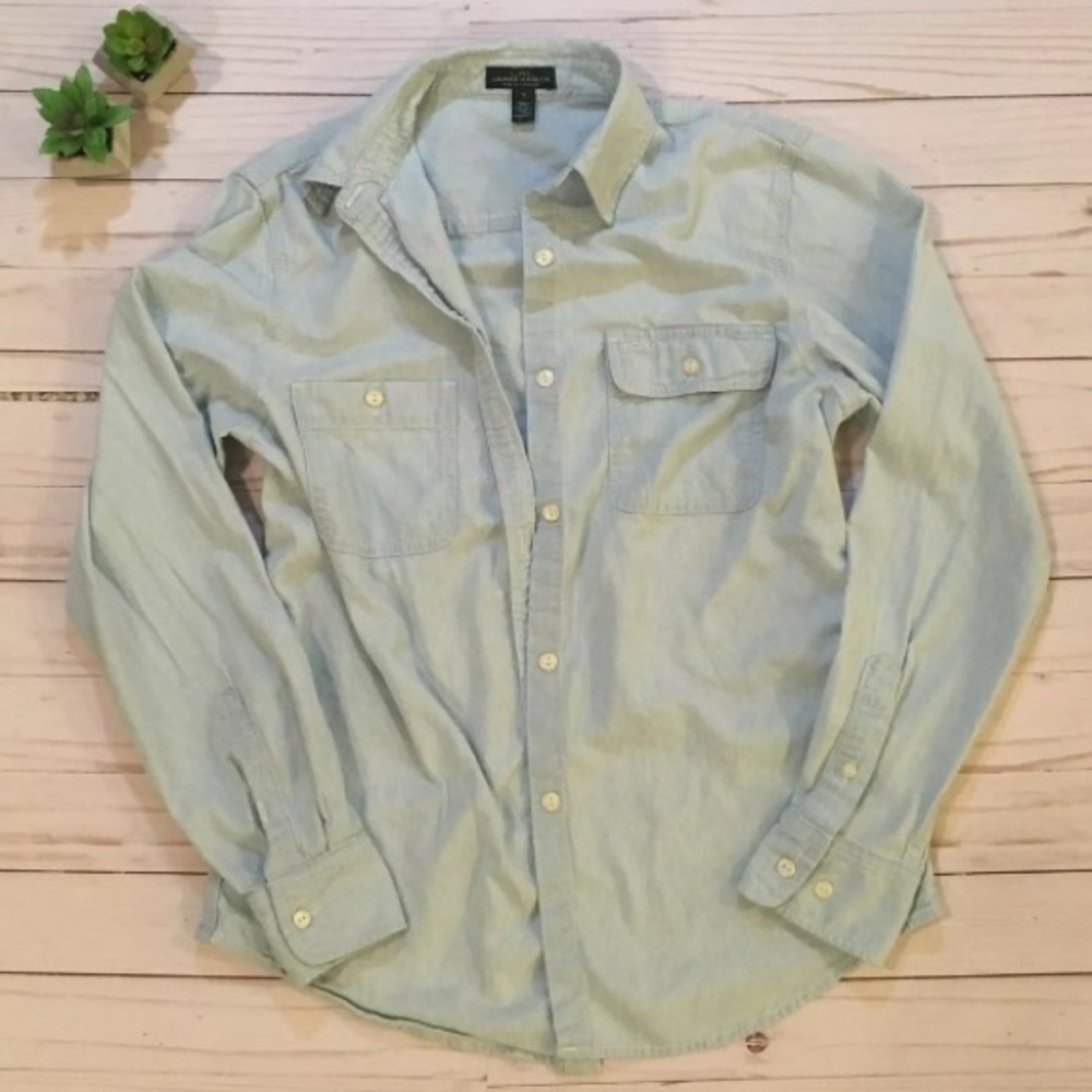 Lauren Ralph Lauren Chambray Button-down Shirt