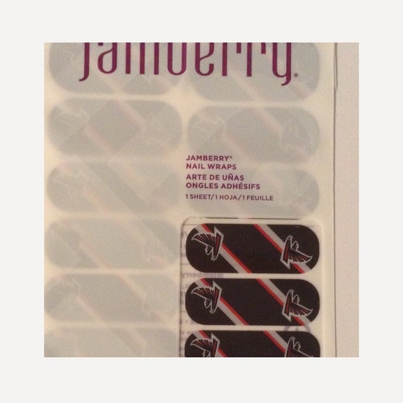 Jamberry by NFL Atlanta Falcons Nail Wraps - Picture 2 of 4