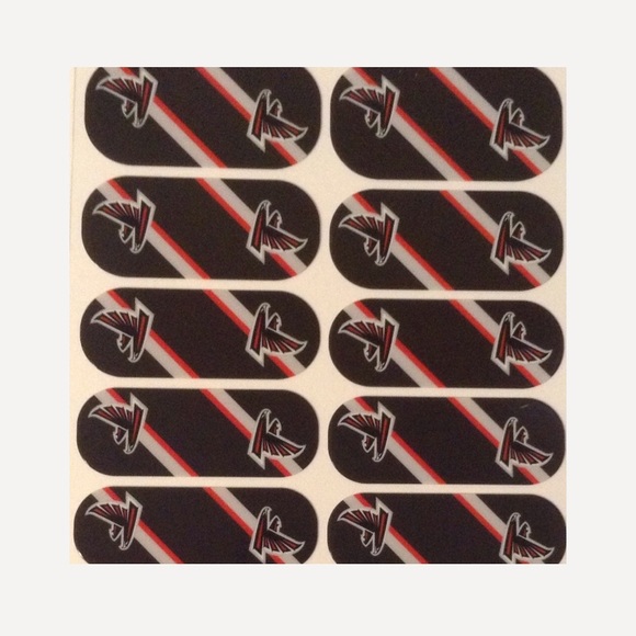 Jamberry by NFL Atlanta Falcons Nail Wraps - Picture 3 of 4