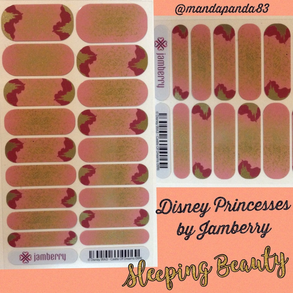 Disney by Jamberry Sleeping Beauty Nail wraps