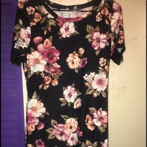 Floral Dress - L -