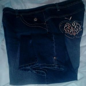 Applebottom denim Capri 18