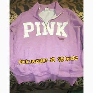 Pink sweater