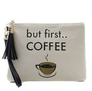 SOLD ***New Fashion Canvas Clutch