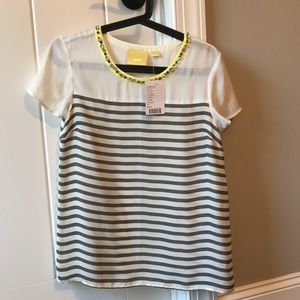 Never been worn Maeve top from anthropology. NWT