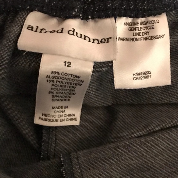 Grey/Pink Pull On Elastic Waist Dragonfly Pant EUC - Picture 5 of 5