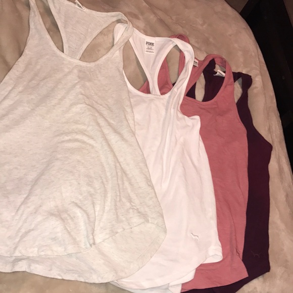 PINK Victoria's Secret Tops - TWO PINK Racerback Tanks
