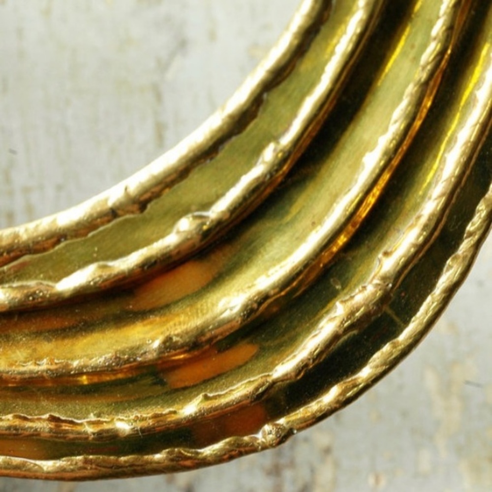 Vintage brutalist metal choker - Picture 3 of 4
