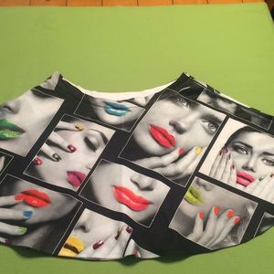 Mini skirt Rainbow brand SzLg