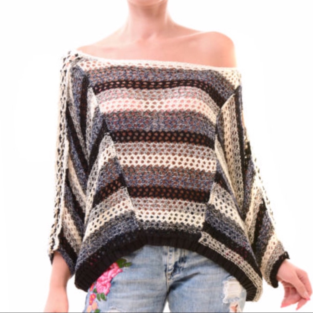 FREE People Pearl Searching Linen Blend Sweater - Picture 6 of 8