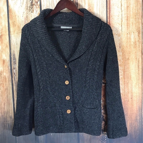 J. Crew Sweaters - J.Crew Knit by Hand Chunky Cable Knit Cardigan