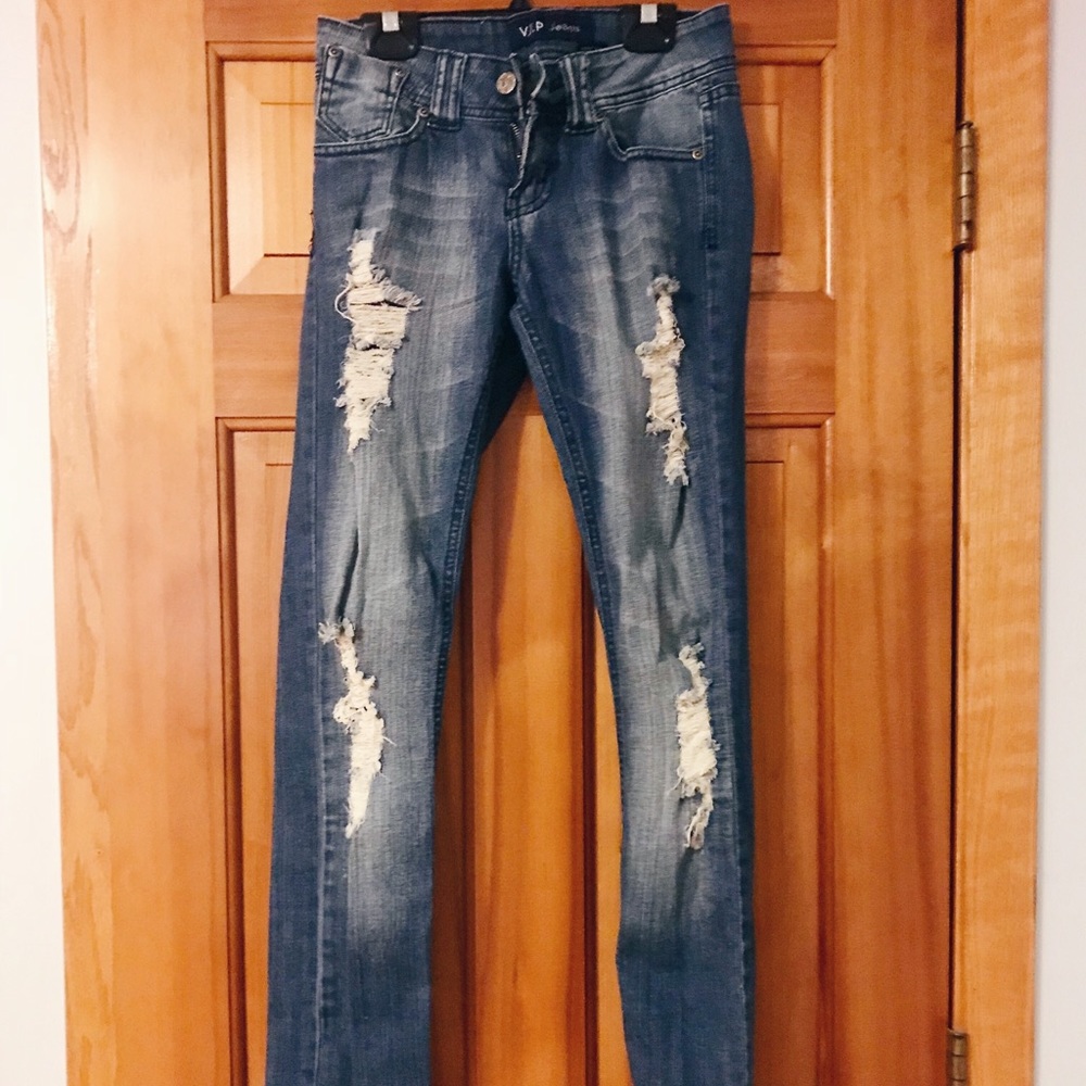 Distressed Jeans