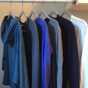 Lot of 6 bundled name brand boho/yoga tops!