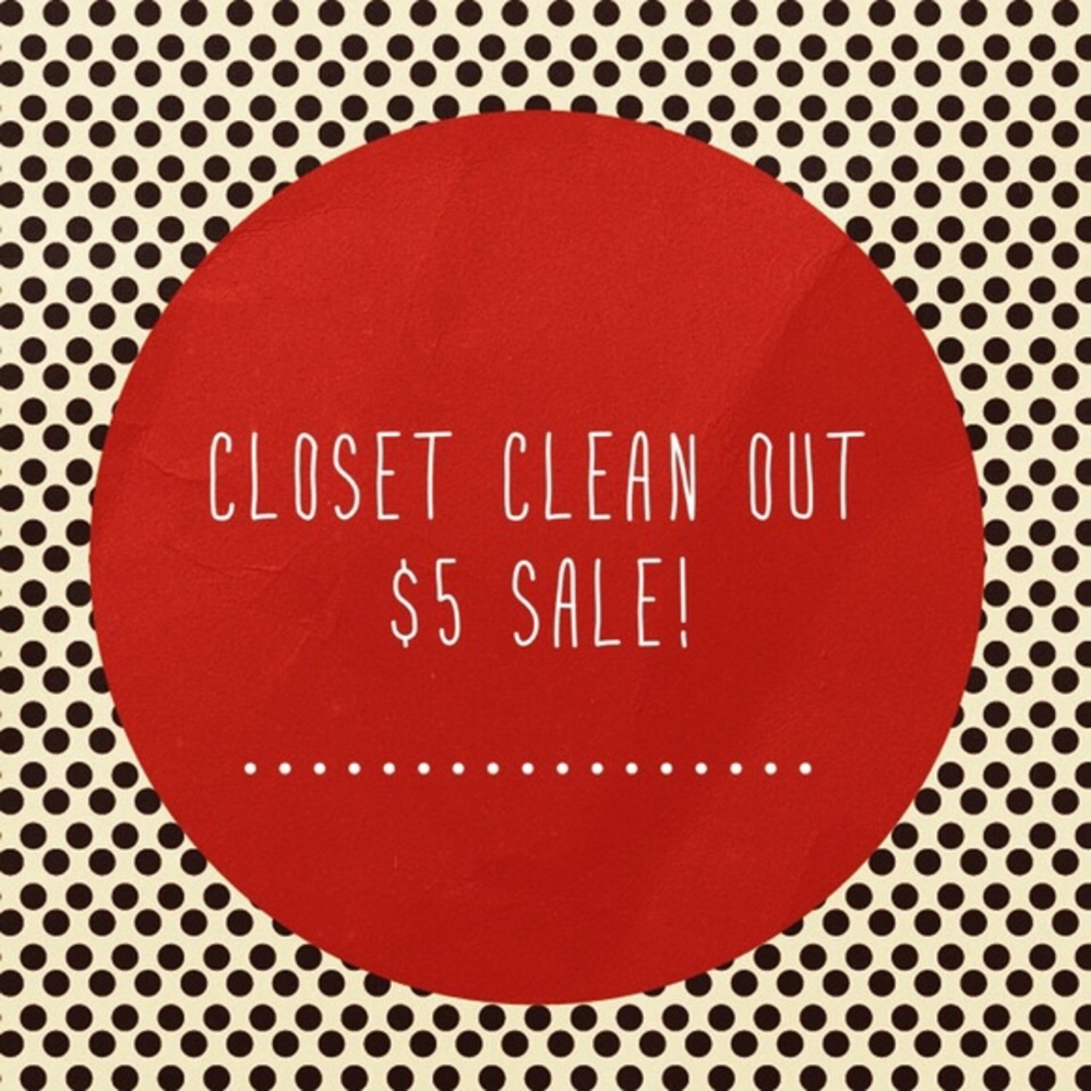Closet clean out