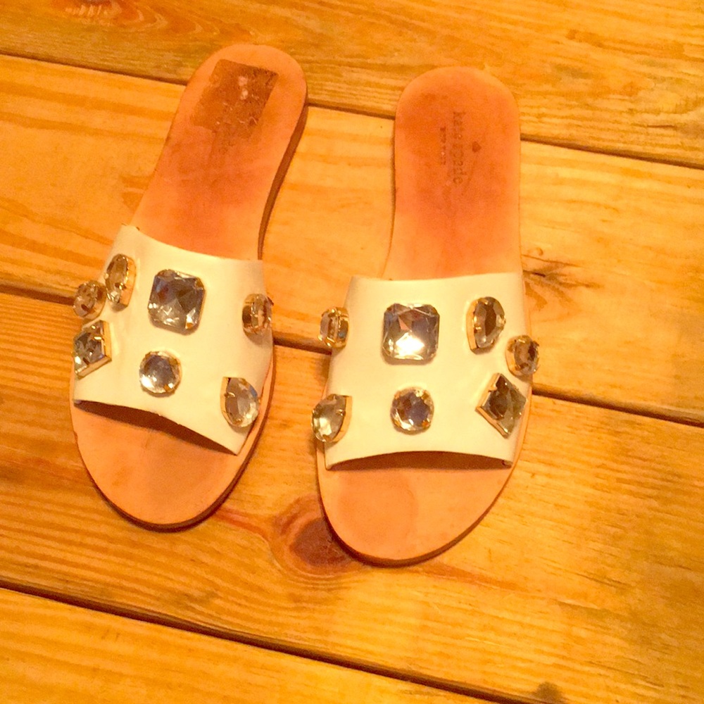 Kate spade slip on barley worn