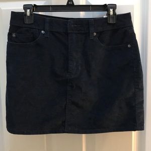 Corduroy skirt from Gap.