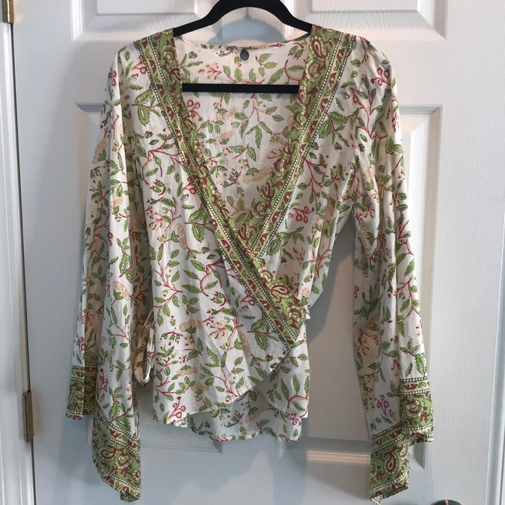 Puka Bohemian Wrap Top