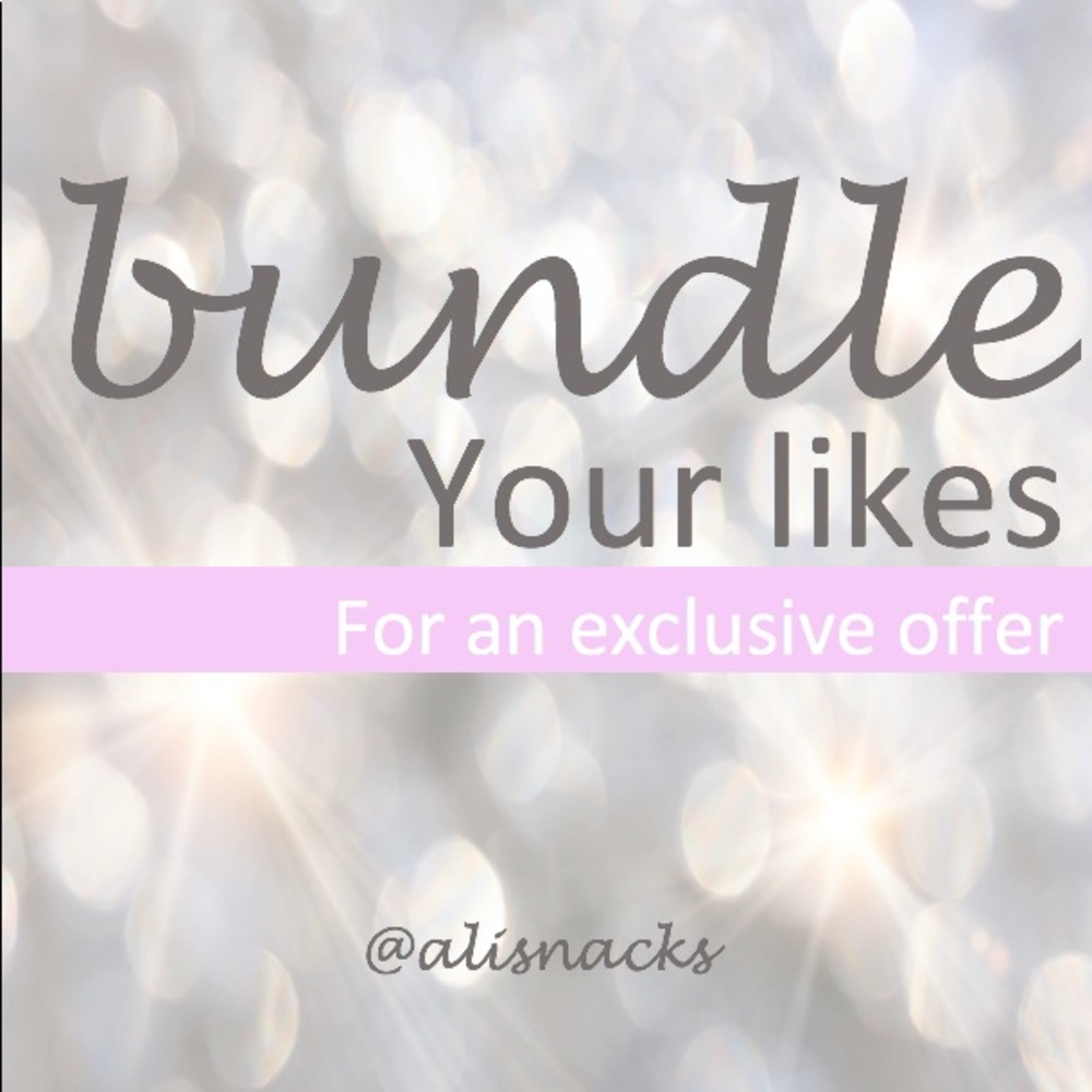 Bundle 2 or more items for a private discount