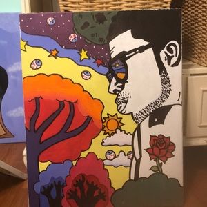 Kid Cudi Trippy Painting