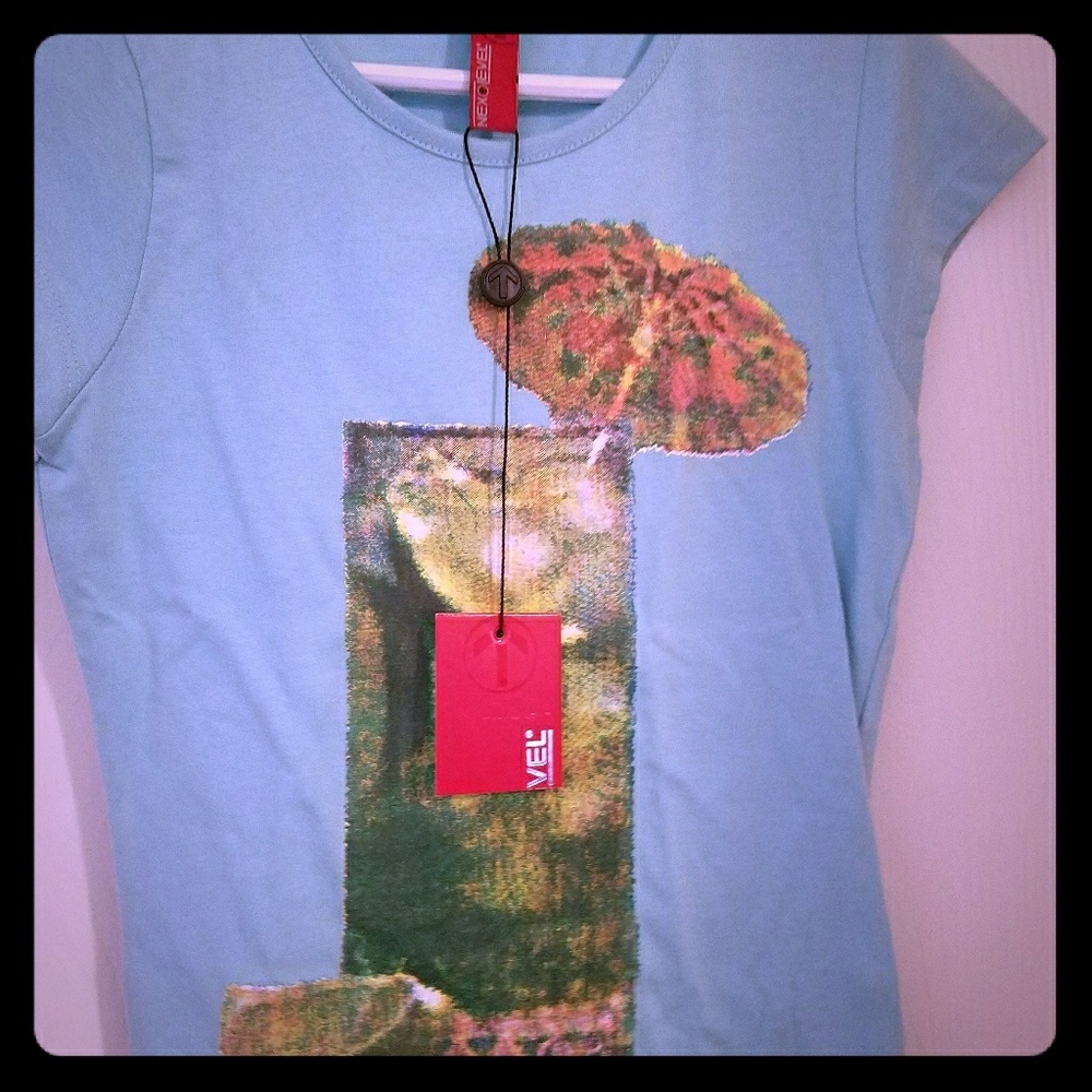 NWT girls fashion Tee size small