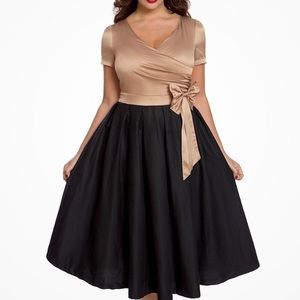 NWT LindyBop Swing Dress w/ Petticoat Plus size 26