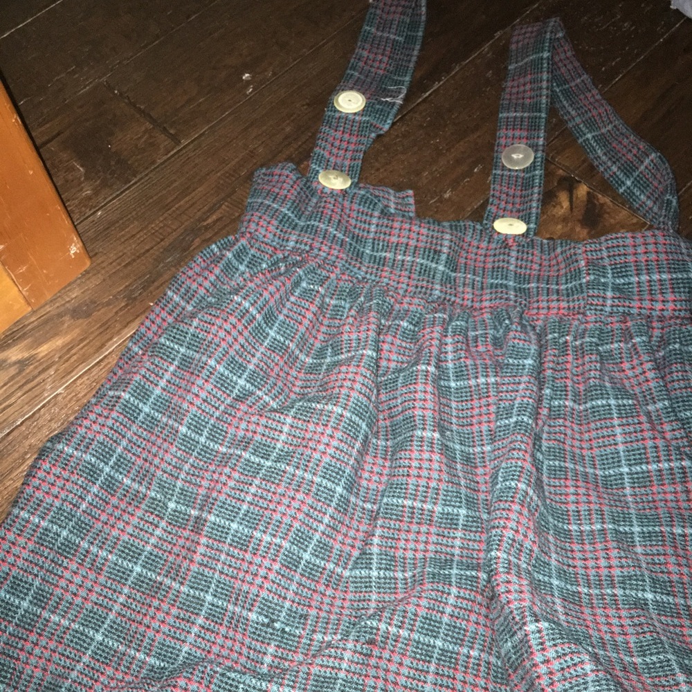 plaid dress