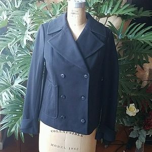 Anthropologie Double-breasted Jacket