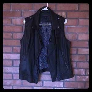 Soft Leather-Look Vest