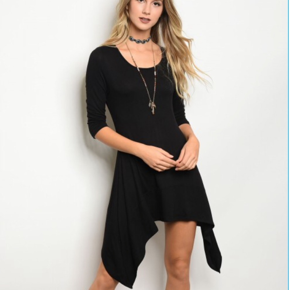 🌴BLACK TUNIC DRESS🍍