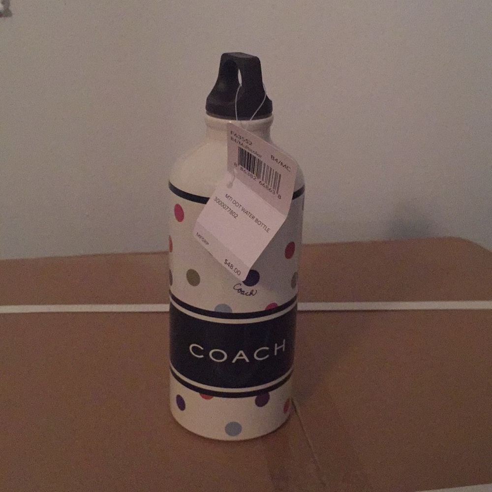 Coach water bottle