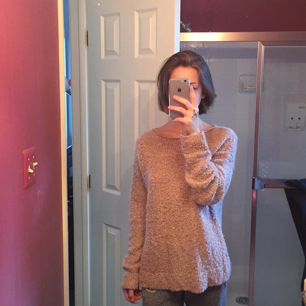 Pink Gap Sweater