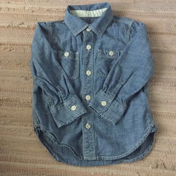 denim shirt for baby boy