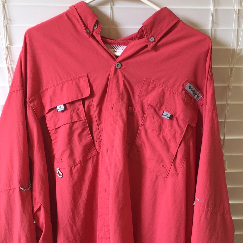 Columbia PFG Long Sleeve button up XL