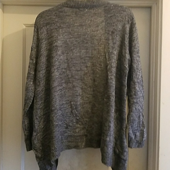 Gray/Silver Cardigan - Picture 2 of 2