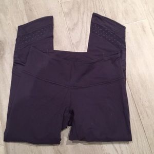 Lululemon mesh cropped tights