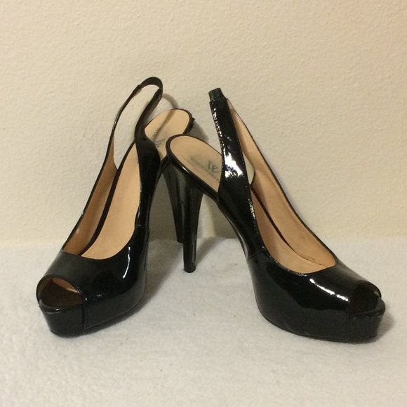 Peep Toe Heels - Picture 2 of 3