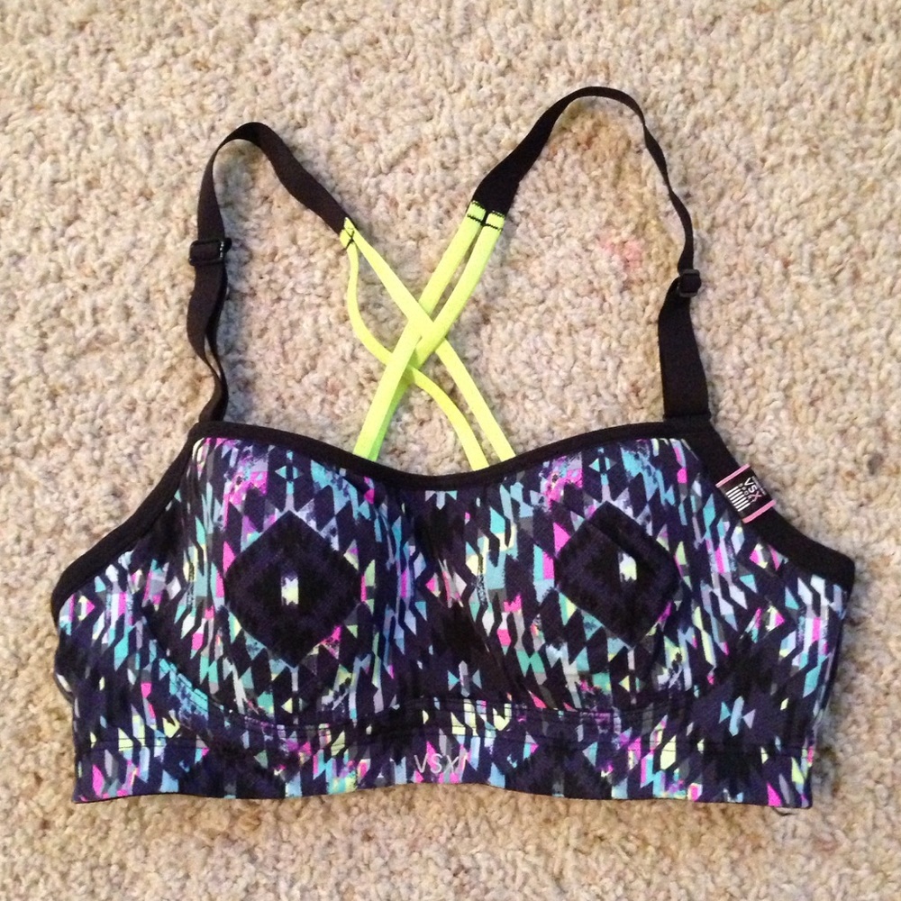 SOLD | 💗💛 PINK Sports Bra