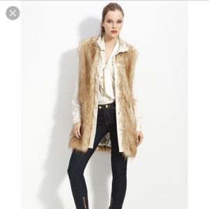 Rachel Zoe Faux Fur Vest size 2!!!!