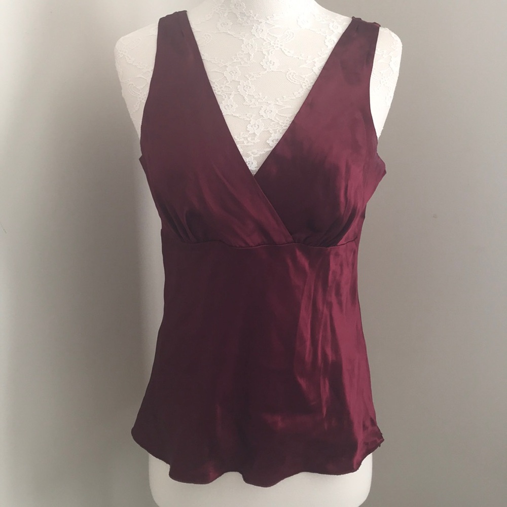 OldNavy silk shirt, size medium