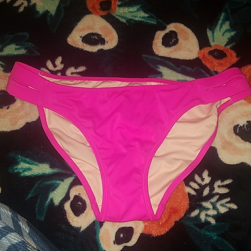 Victoria's secret strappy bathing suit bottoms