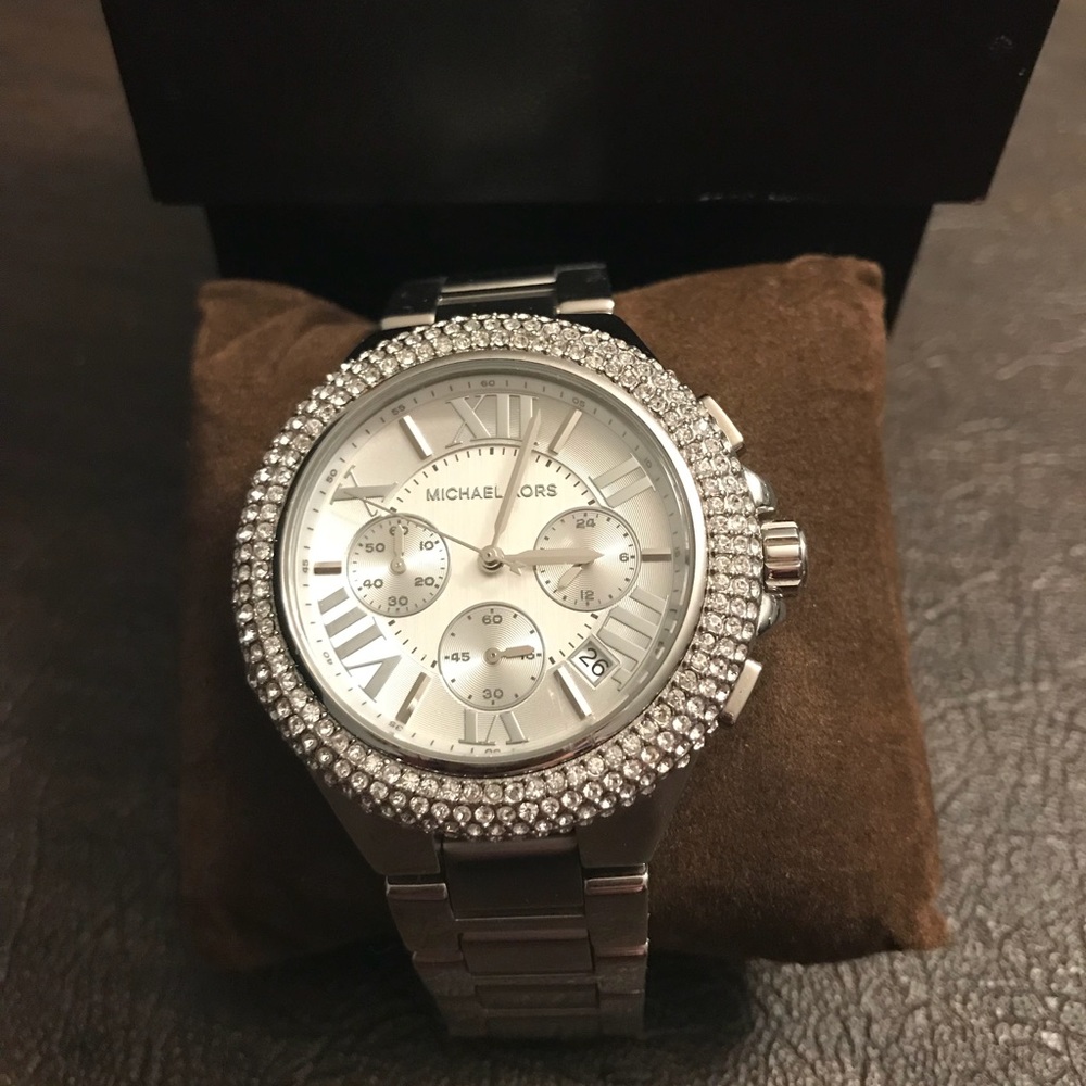 Silver watch