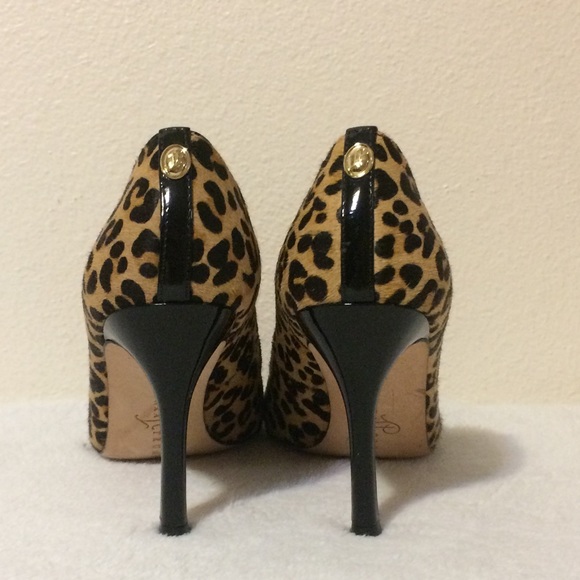 Leopard Print Heels - Picture 2 of 4